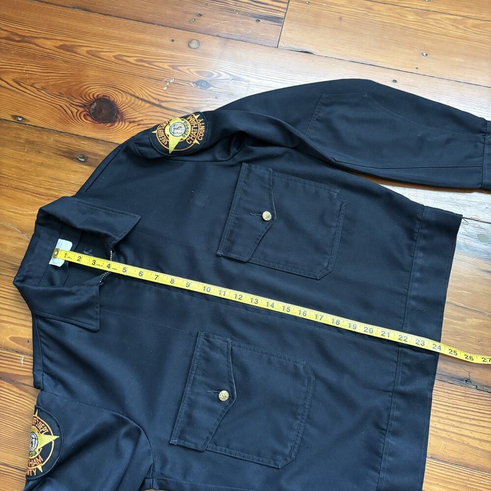 Vintage Mr 2 Ply Jacket Mens Size M 44 Blue Workwear … - Gem